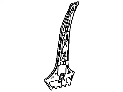 PILLAR SUB-ASSY, 61033-48010 TOYOTA / LEXUS