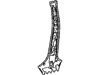 PILLAR SUB-ASSY, 61043-48010 TOYOTA / LEXUS