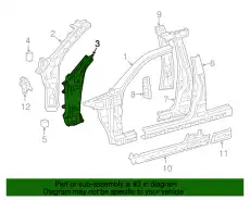 REINFORCEMENT S/A, 6110935901 TOYOTA / LEXUS