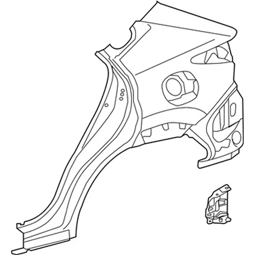 PANEL SUB-ASSY, QUAR 6160278021 TOYOTA / LEXUS