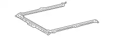Стекло люка TOYOTA / LEXUS 6323335010