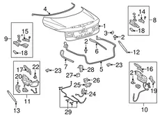 PANEL, PACKAGE TRAY 6431153040 TOYOTA / LEXUS