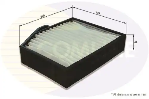 Салонный фильтр COMLINE EKF401