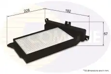 Салонный фильтр COMLINE EKF346