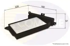 Салонный фильтр COMLINE EKF346