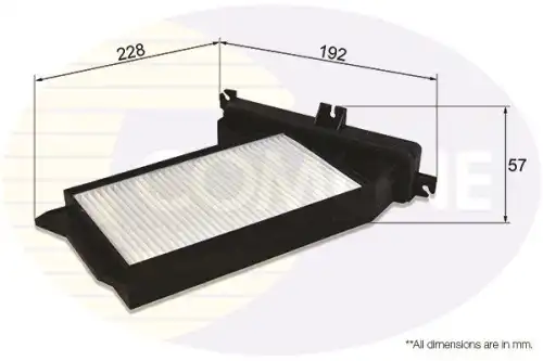 Салонный фильтр COMLINE EKF346