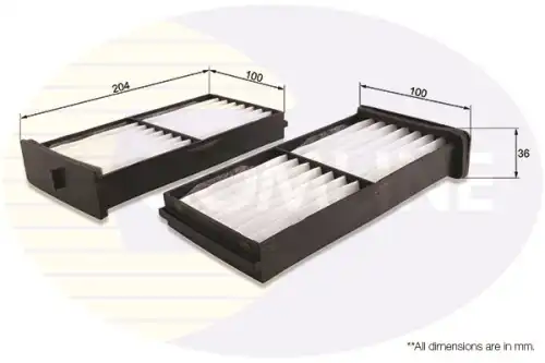 Салонный фильтр COMLINE EKF3562
