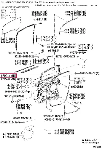 PANEL SUB-ASSY, FR D 6700158070 TOYOTA / LEXUS