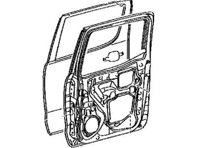 PANEL SUB-ASSY, RR D 6700304060 TOYOTA / LEXUS