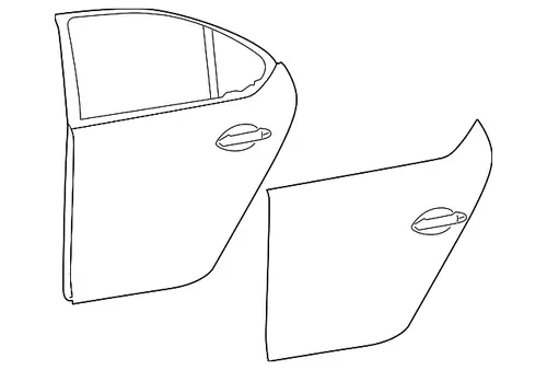 PANEL SUB-ASSY, RR 6700350080 TOYOTA / LEXUS
