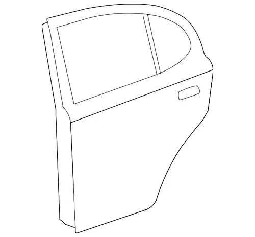 PANEL SUB-ASSY, RR 6700353061 TOYOTA / LEXUS