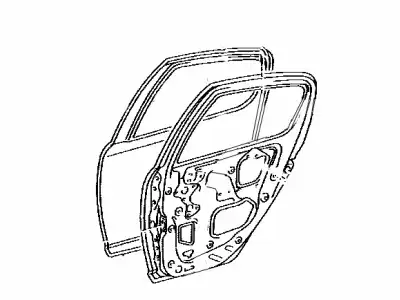 PANEL SUB-ASSY,RR 6700452012 TOYOTA / LEXUS