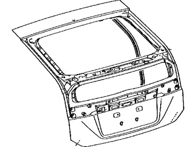 PANEL SUB-ASSY, BACK 6700547181 TOYOTA / LEXUS
