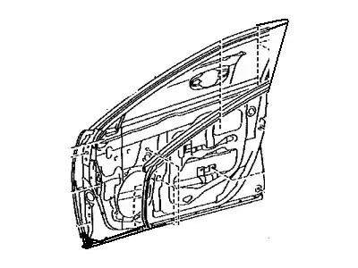 PANEL, FR DOOR, 6711106160 TOYOTA / LEXUS