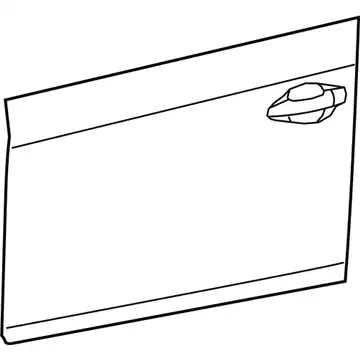PANEL, FR DOOR, 6711247030 TOYOTA / LEXUS