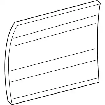 PANEL, FR DOOR, 6711260280 TOYOTA / LEXUS