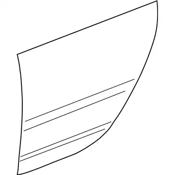 PANEL, RR DOOR, 6711312270 TOYOTA / LEXUS