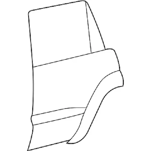 PANEL, RR DOOR, OUTS 6711360280 TOYOTA / LEXUS