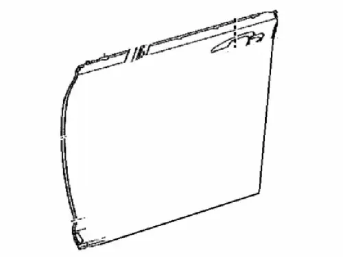 PANEL, RR DOOR, 6711448060 TOYOTA / LEXUS