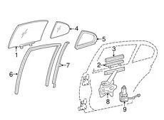 Стеклоподъемник  TOYOTA / LEXUS 6740830231