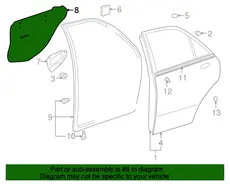 Ручка двери TOYOTA / LEXUS 6784153010