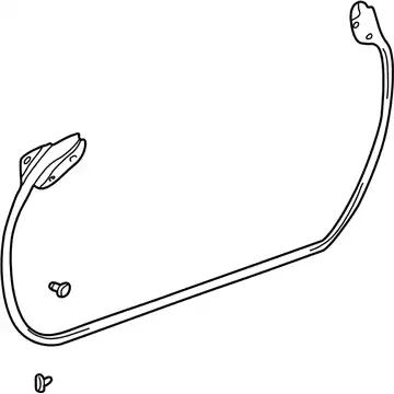 Уплотнитель двери TOYOTA / LEXUS 6786117041