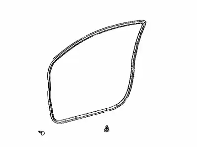 Уплотнитель двери TOYOTA / LEXUS 6786174020