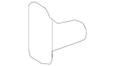 RETAINER, DOOR WEATH 678670D060 TOYOTA / LEXUS