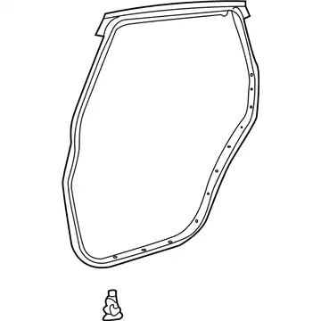 Уплотнитель двери TOYOTA / LEXUS 6787147020