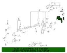 CYLINDER & KEY SET, 6905120490 TOYOTA / LEXUS