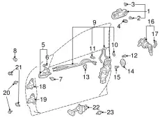 CYLINDER & KEY SET, 6905120490 TOYOTA / LEXUS