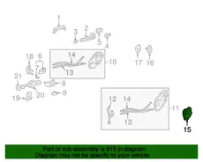 ACTUATOR ASSY, RR 6914050060 TOYOTA / LEXUS
