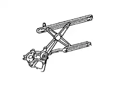 REGULATOR SUB-ASSY, 698020C010 TOYOTA / LEXUS