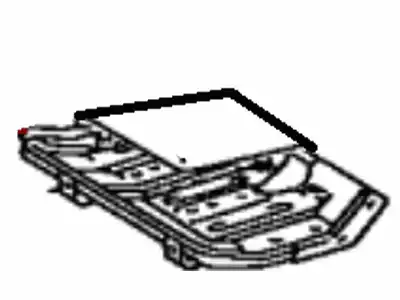 FRAME SUB-ASSY, RR 7101560020 TOYOTA / LEXUS