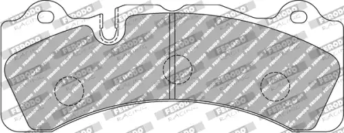 Тормозные колодки дисковые FERODO FRP3099H