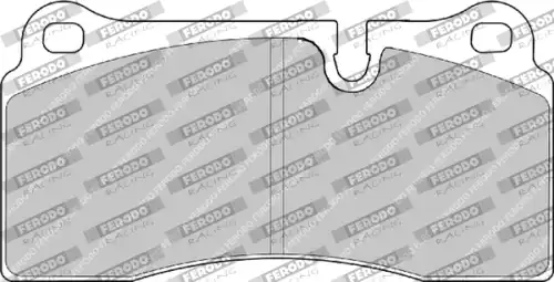 Тормозные колодки дисковые FERODO FRP3028R