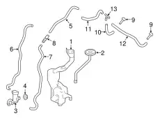 Крышка бачка стеклоомывателя HONDA 76802SFA003
