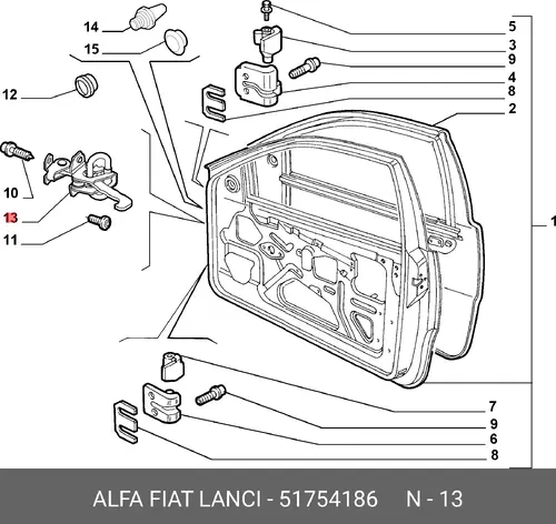 OE FIAT 51754186