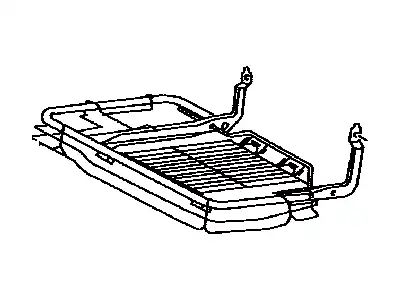 SPRING ASSY, RR SEAT 7166042010 TOYOTA / LEXUS