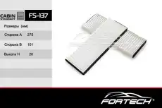 Салонный фильтр FORTECH FS137