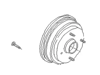 Тормозной барабан NISSAN 4320201A02
