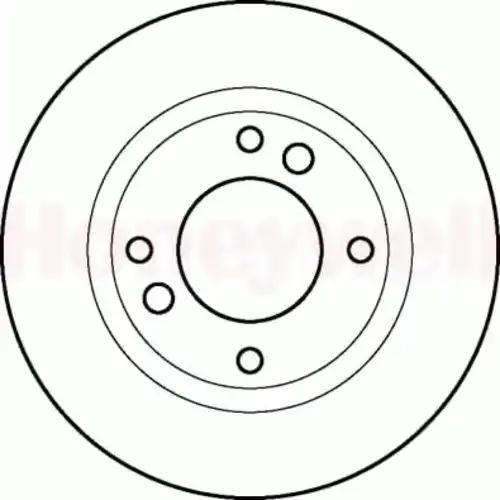 Тормозной диск BENDIX 561297B