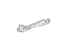 CLAMP SUB-ASSY, 7440452080 TOYOTA / LEXUS