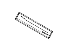 PLATE 7451514010 TOYOTA / LEXUS