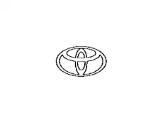 7530152080 ЭМБЛЕМА ПЛАСТИК TOYOTA / LEXUS