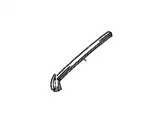 MOULDING, WINDSHIELD 755330C030 TOYOTA / LEXUS