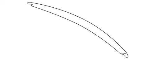 SPOILER, RR 7687152909 TOYOTA / LEXUS