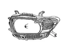 Фара TOYOTA / LEXUS 8113048490