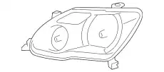 Фара TOYOTA / LEXUS 8114507083