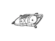 Фара TOYOTA / LEXUS 8114507100
